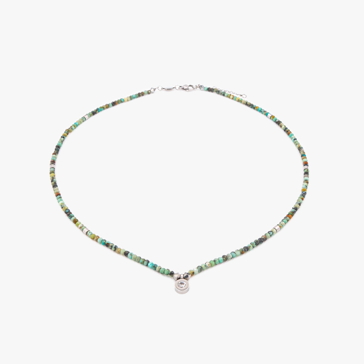 Collier Lumia en pierres naturelles de Turquoise - SLOYA