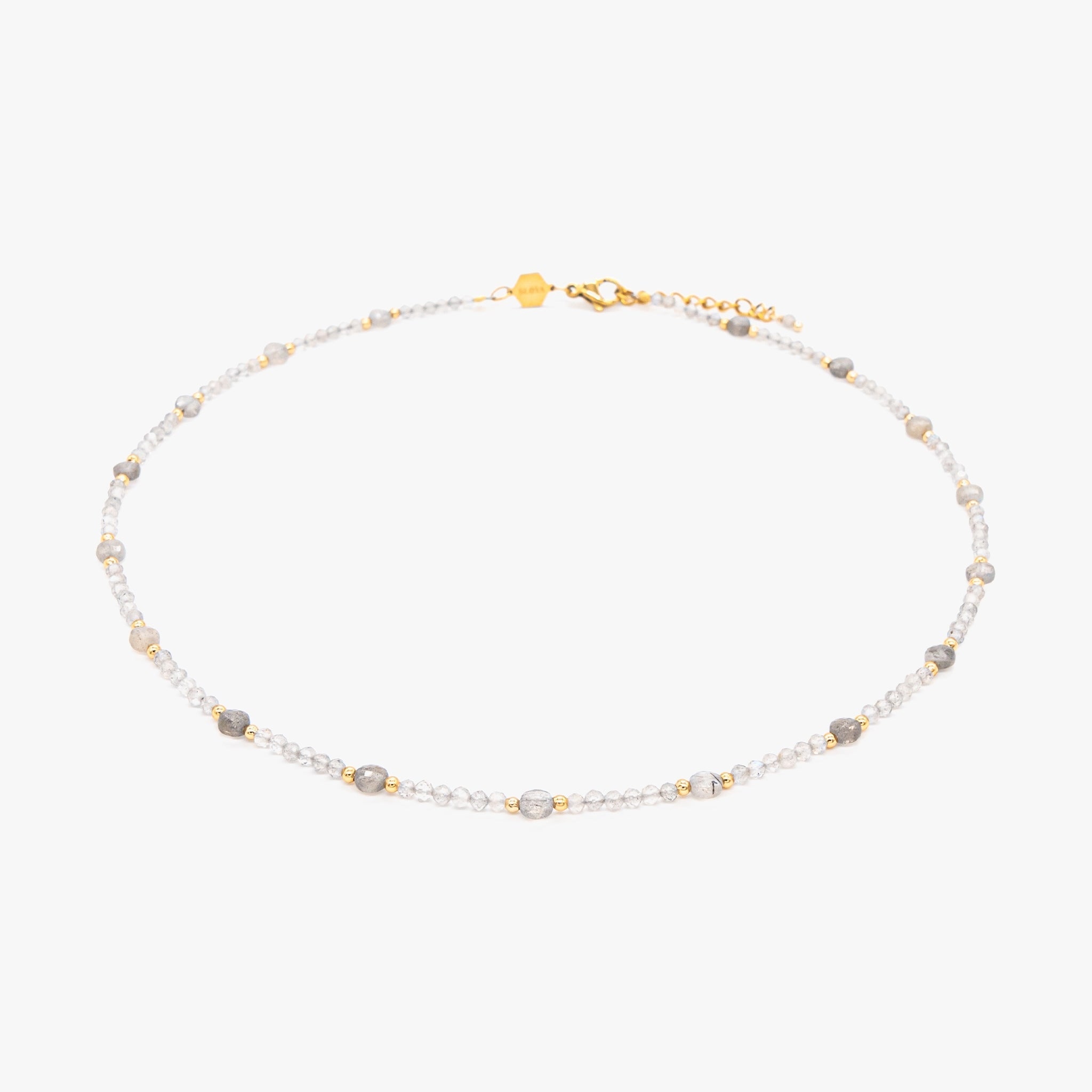 Collier Paloma en pierres Labradorite - SLOYA