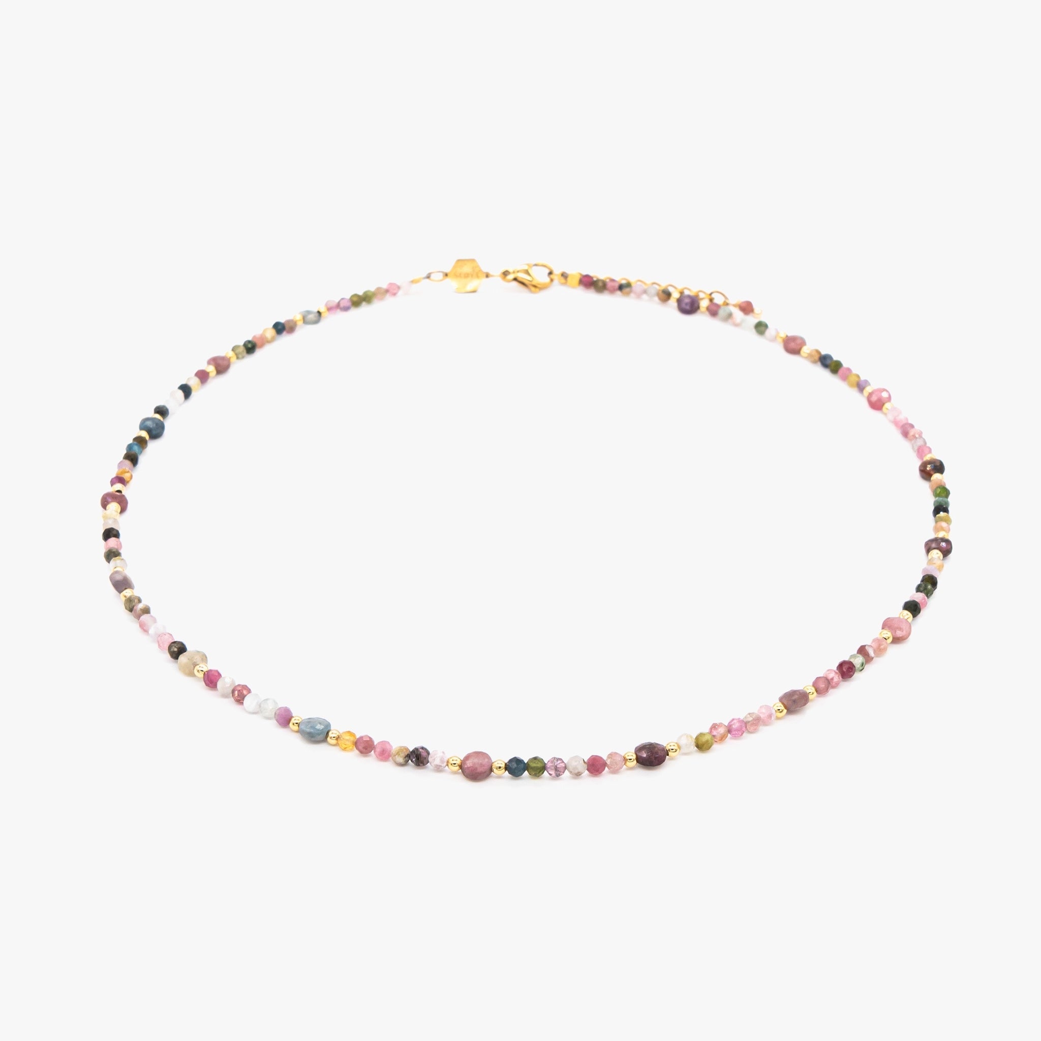 Collier Paloma en pierres Tourmaline - SLOYA