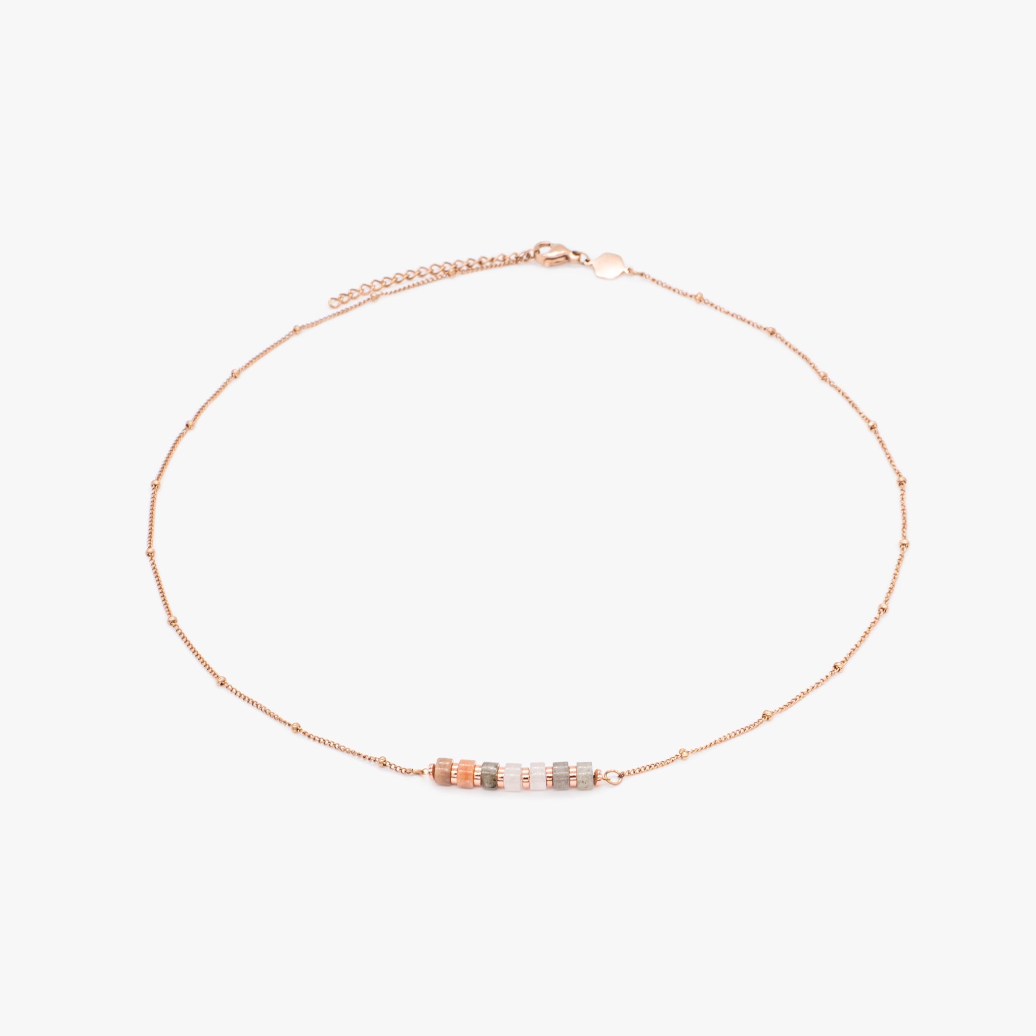 Collier Piana en Pierres de Lune - SLOYA