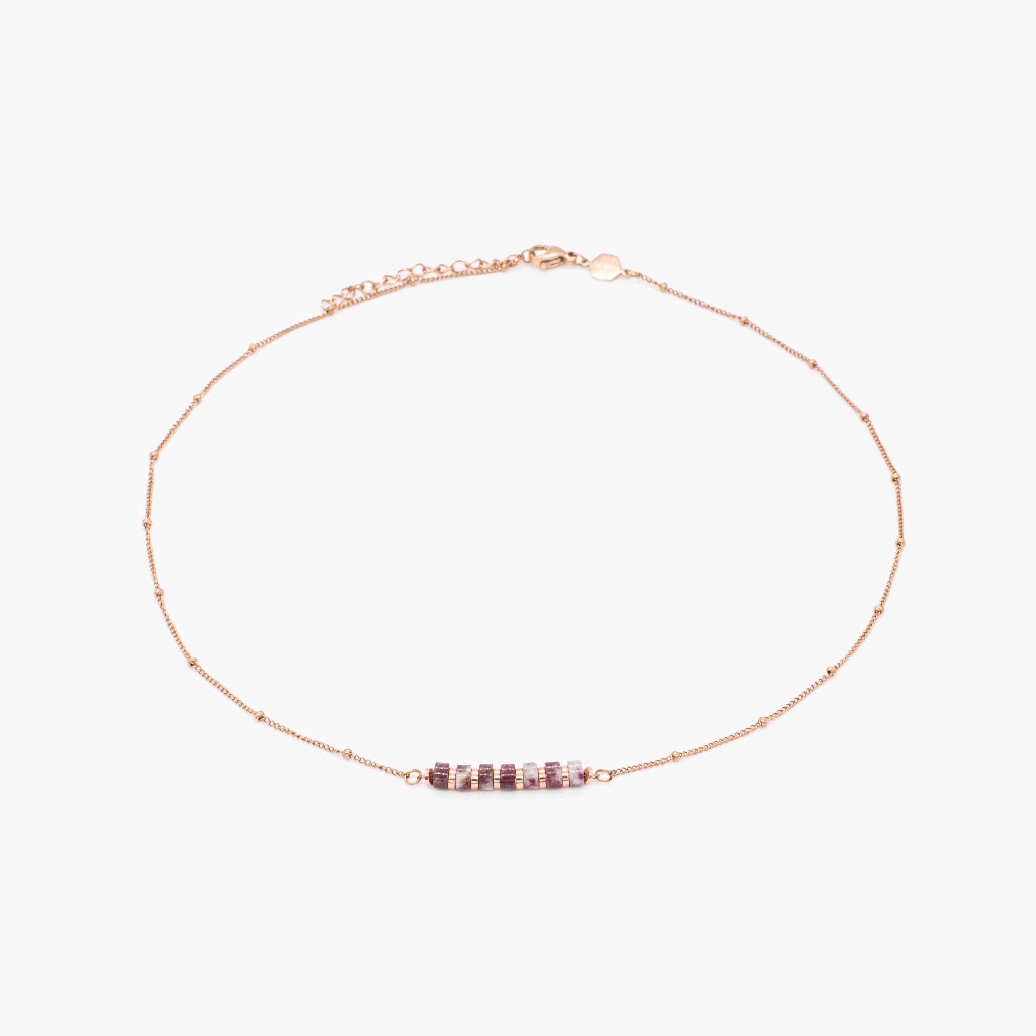 Collier Piana en pierres Tourmaline - SLOYA
