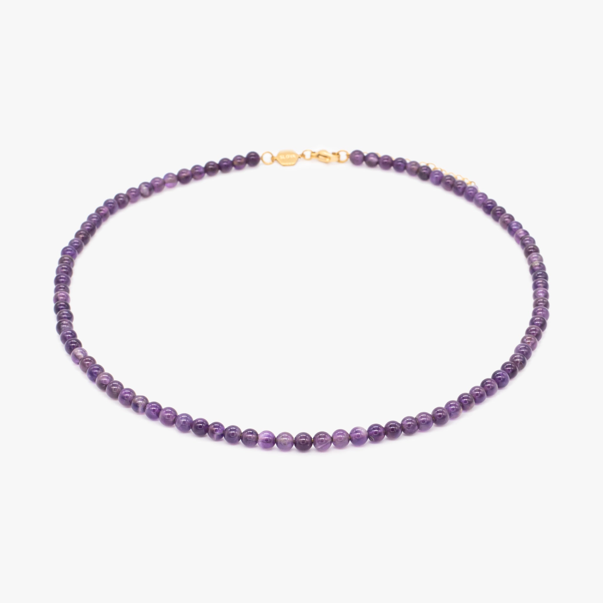 Collier Serena en pierres Améthyste - SLOYA