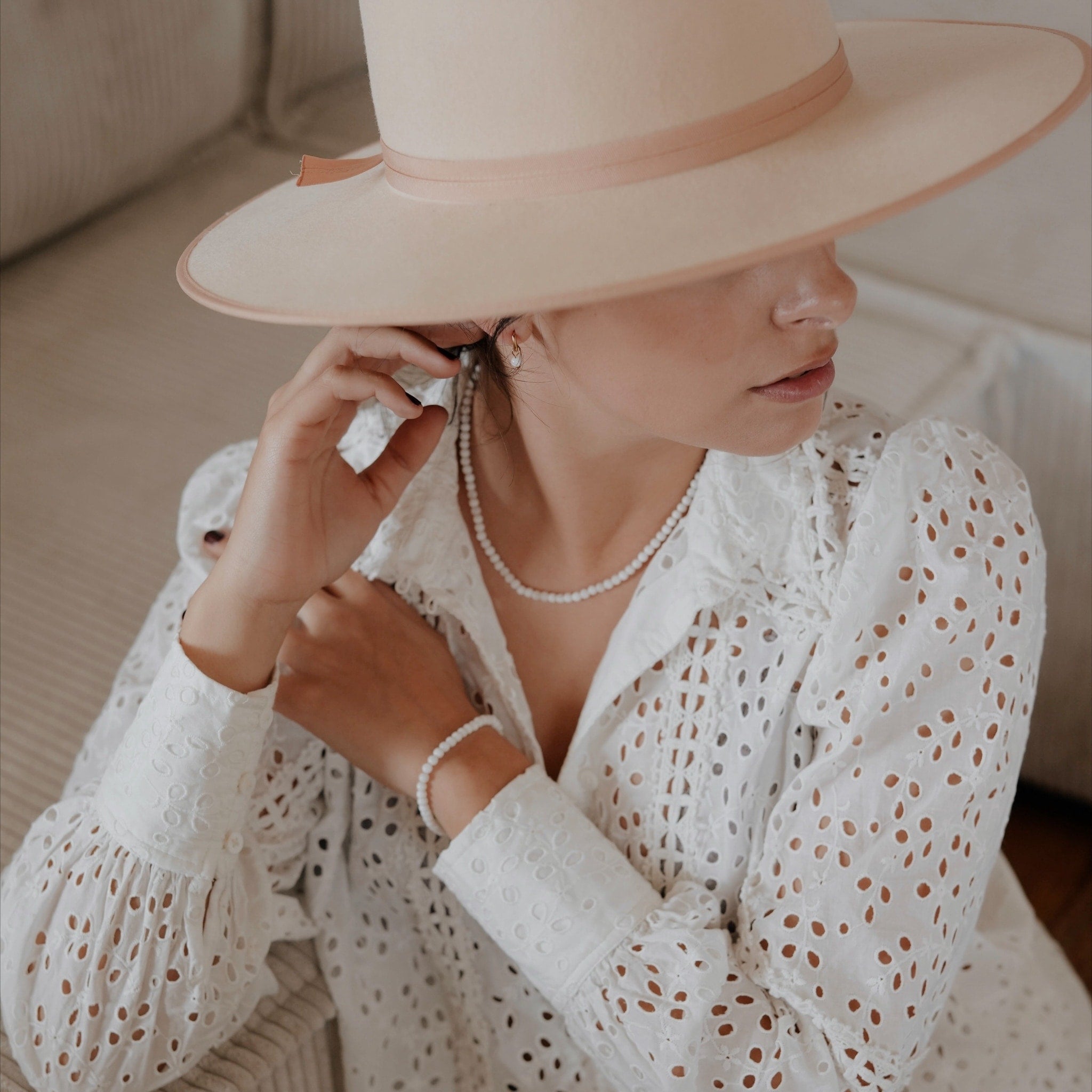 Boucles d'oreilles Serena en Pierres de Lune - SLOYA