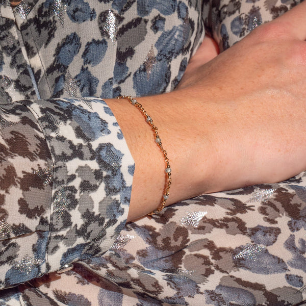 Bracelet Bianca en pierres Apatite - SLOYA