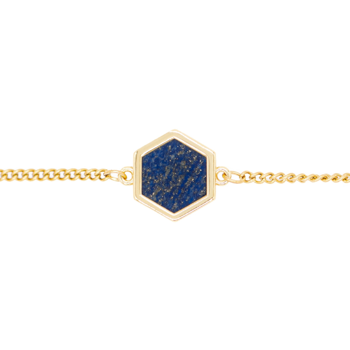 Collier Hexalia en pierres Lapis-lazuli - SLOYA