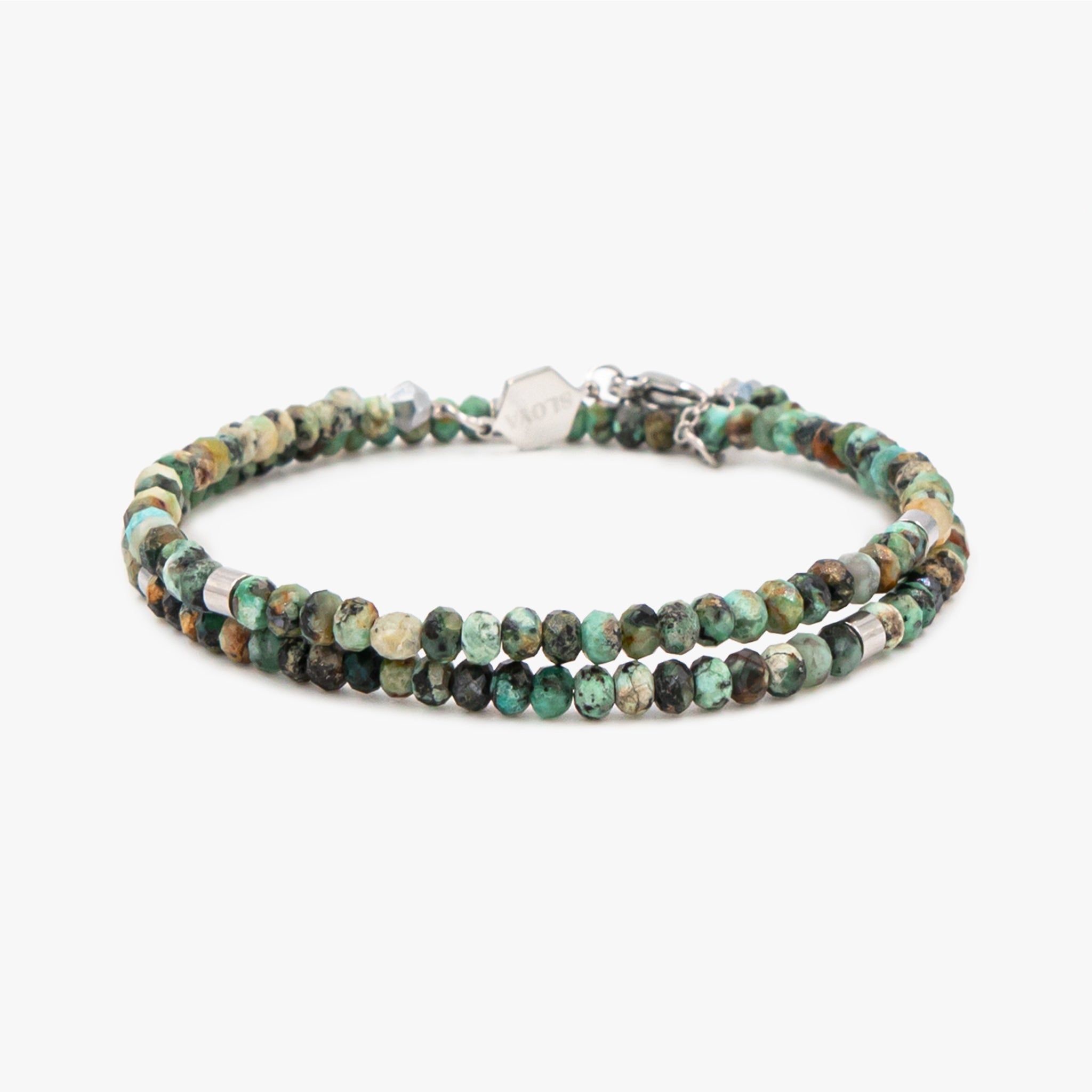 Bracelet LUMIA en pierres naturelles de Turquoise - SLOYA
