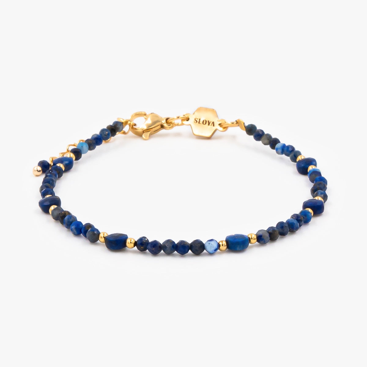 Bracelet PALOMA en pierres Lapis-lazuli - SLOYA
