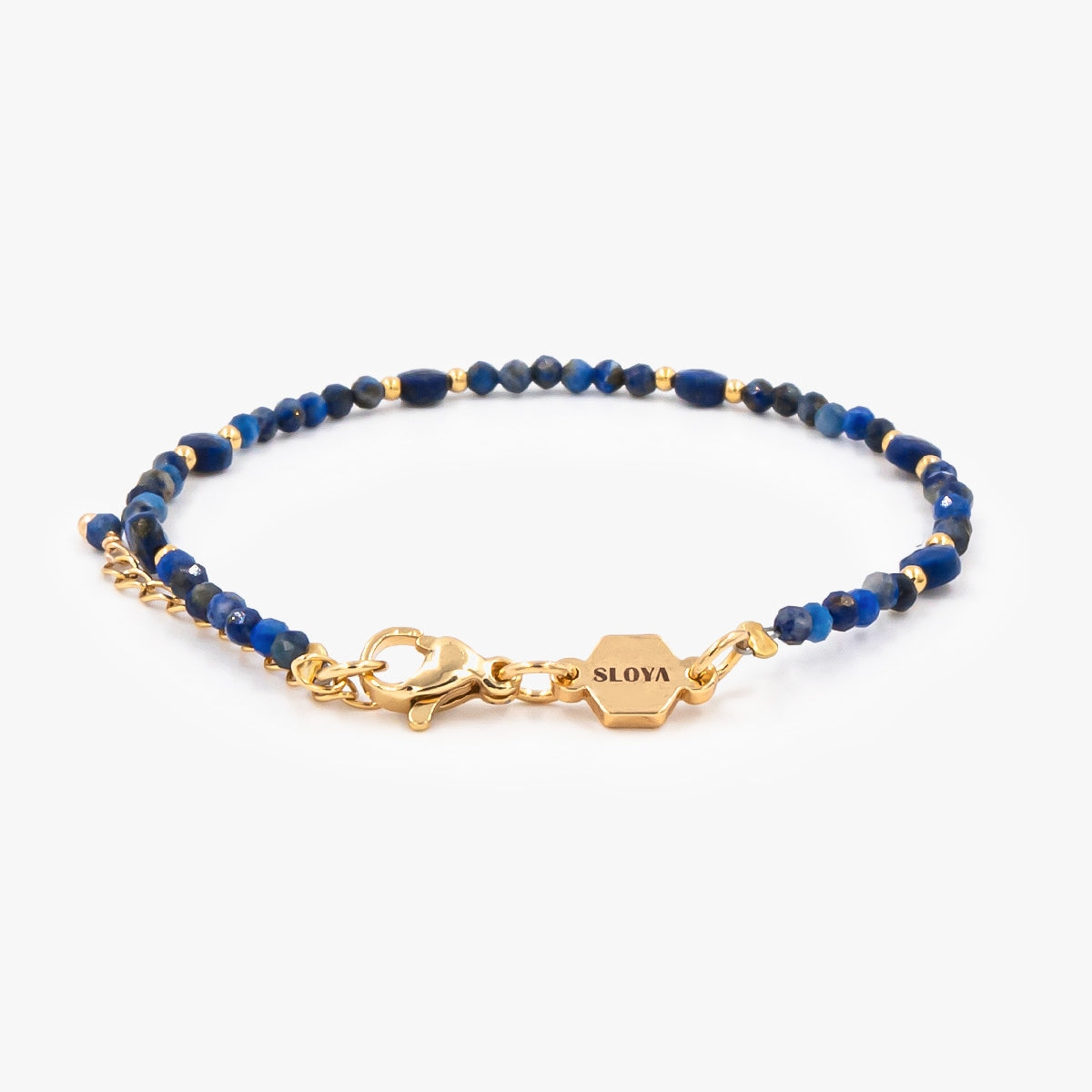 Bracelet PALOMA en pierres Lapis-lazuli - SLOYA