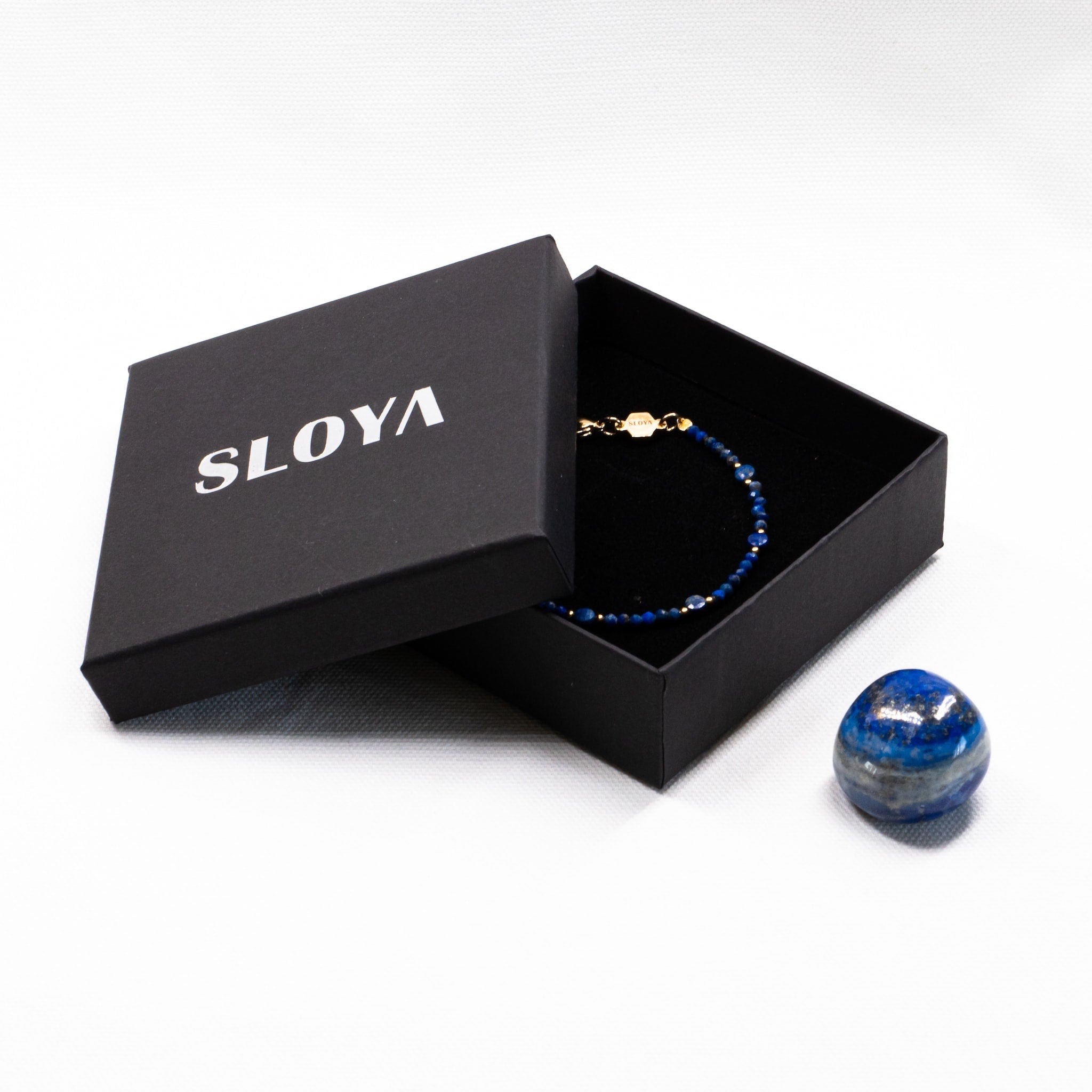 Collier et bracelet Paloma en pierres Lapis-lazuli - SLOYA