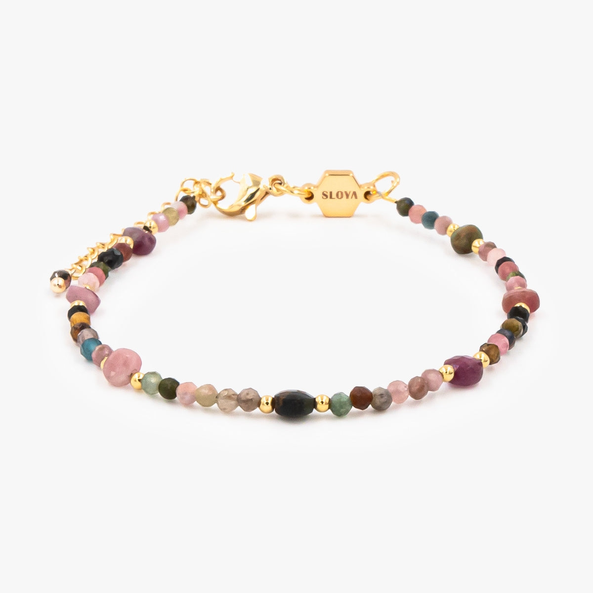 Bracelet PALOMA en pierres Tourmaline - SLOYA