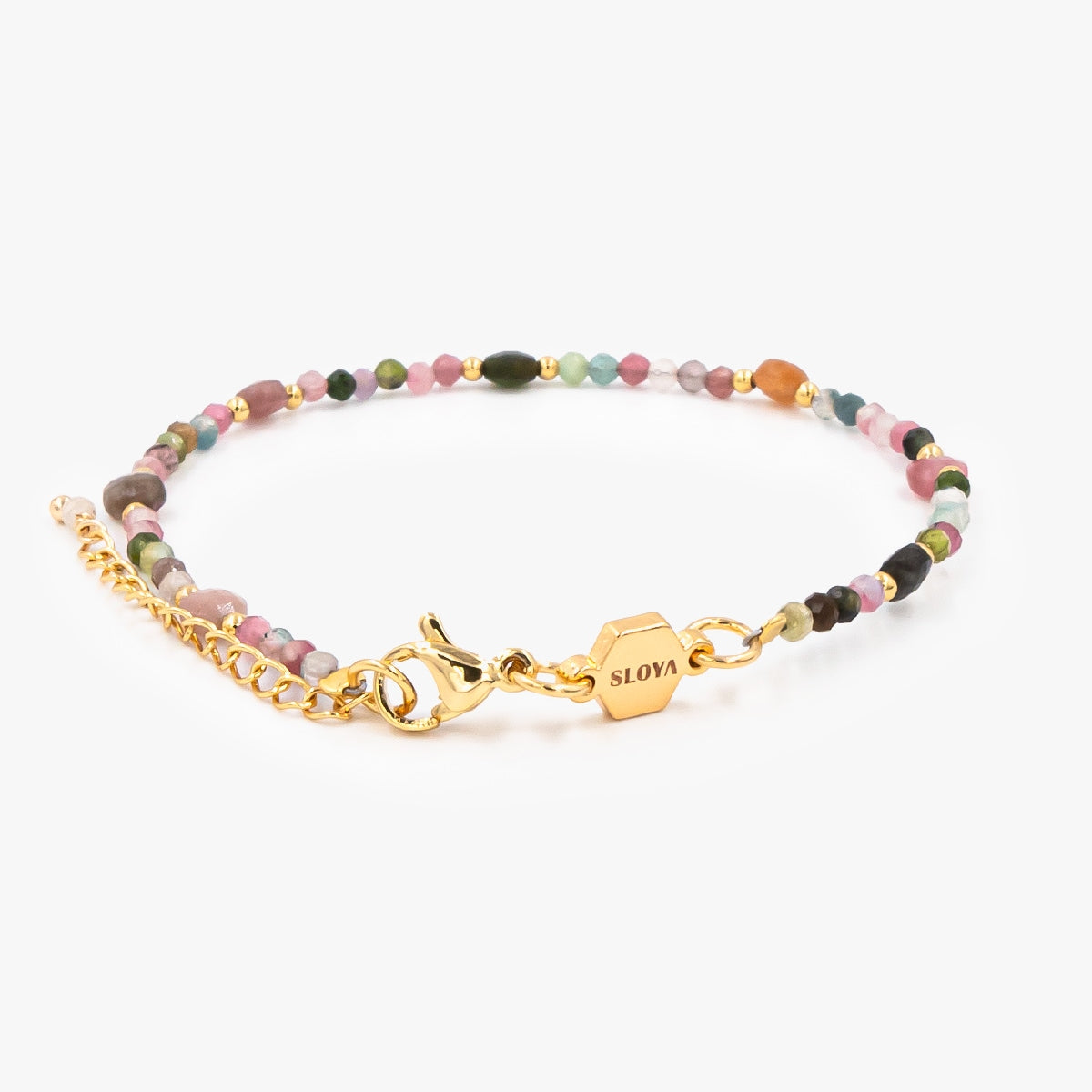 Bracelet PALOMA en pierres Tourmaline - SLOYA