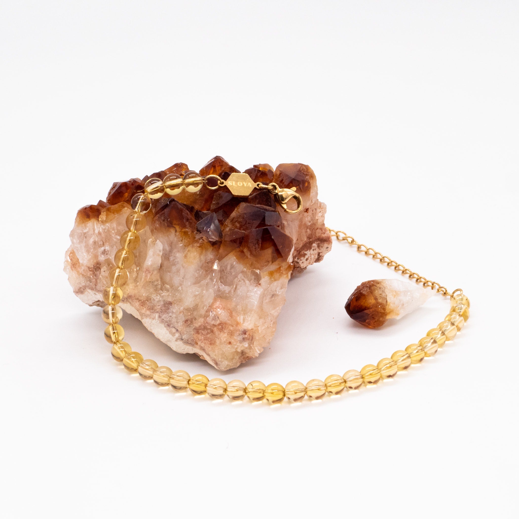 Bracelet Serena en pierres Citrine - SLOYA