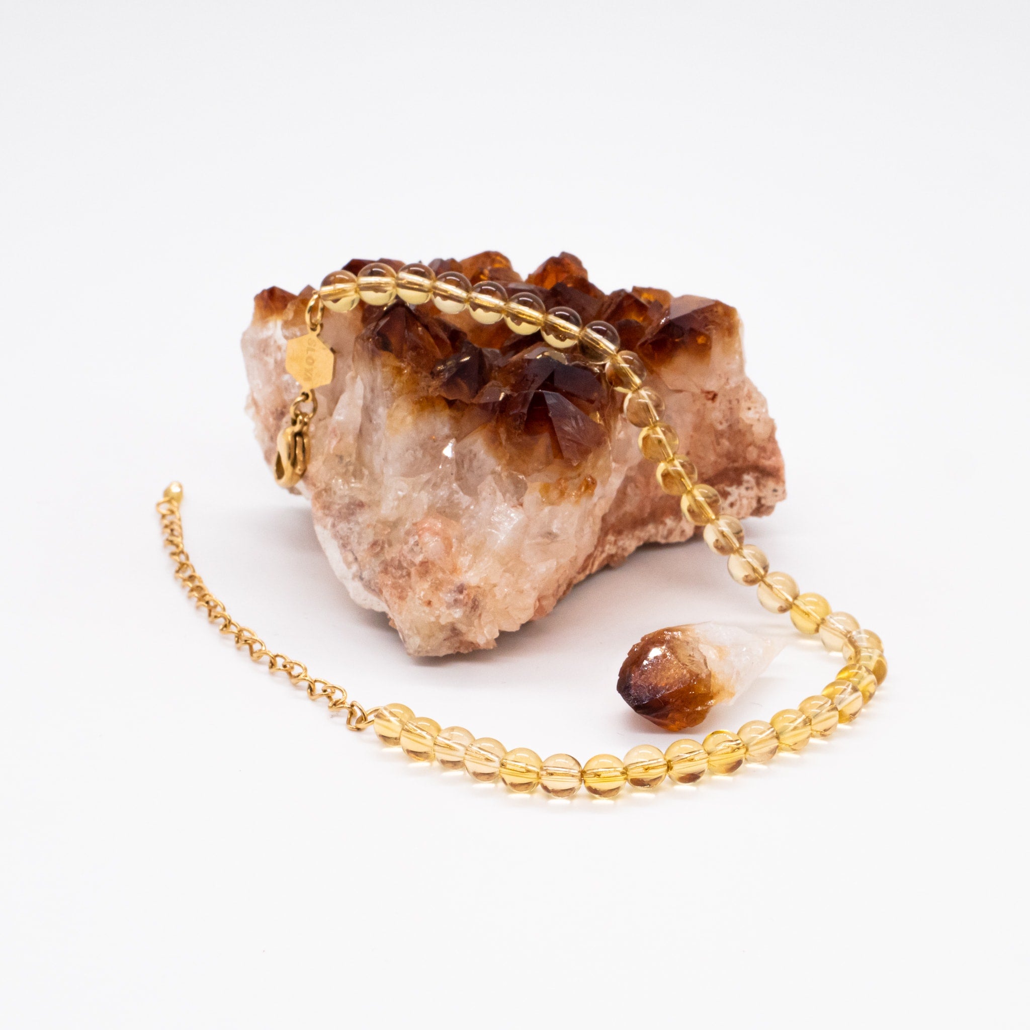Bracelet Serena en pierres Citrine - SLOYA