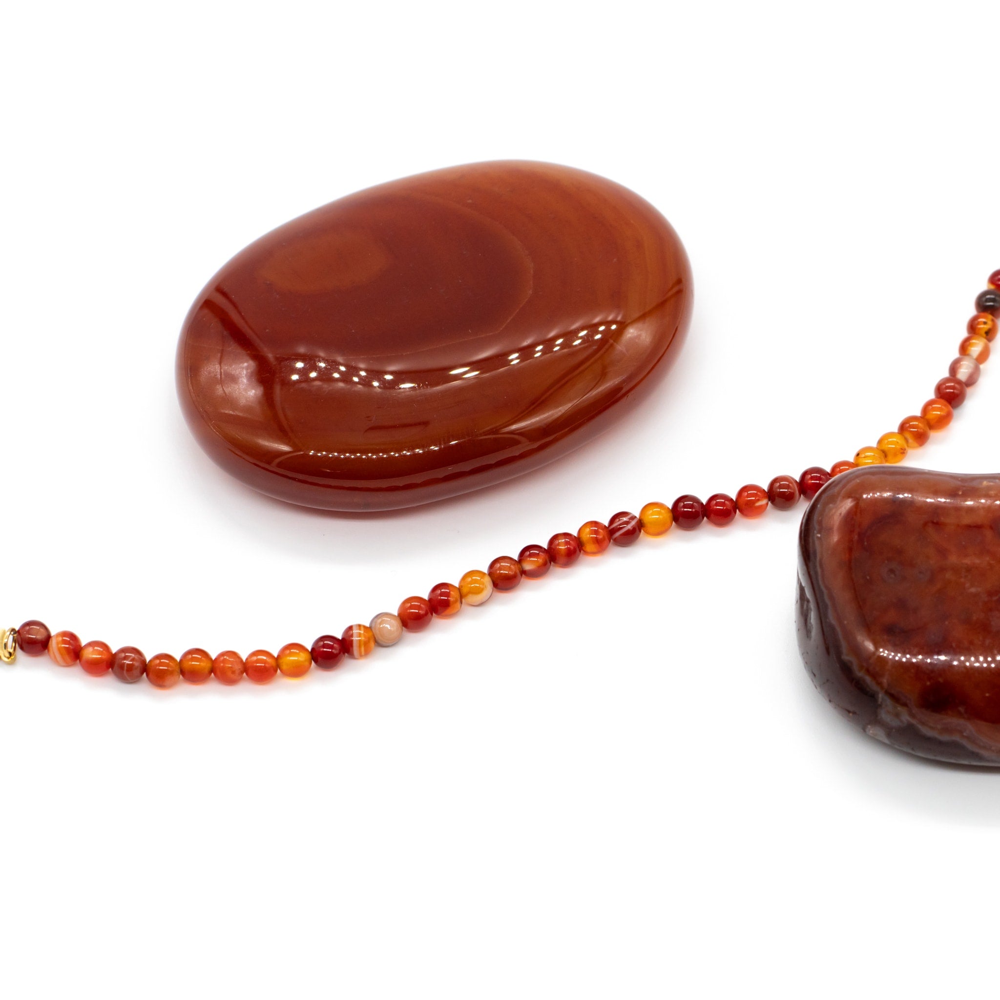 Bracelet Serena en pierres Cornaline - SLOYA