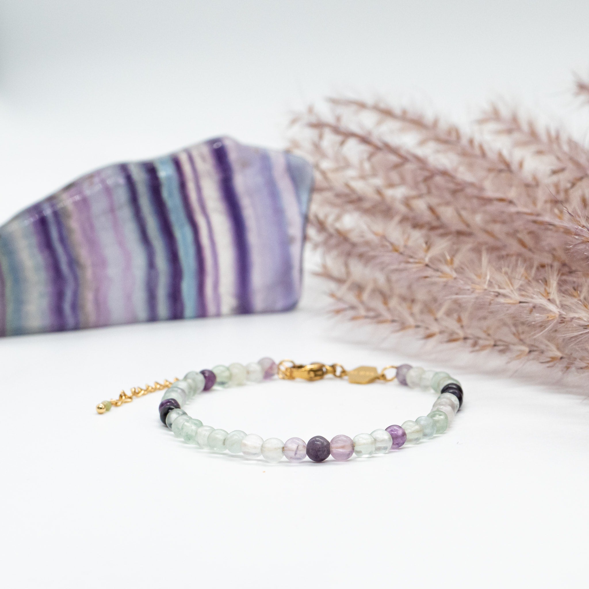 Bracelet Serena en pierres Fluorite - SLOYA
