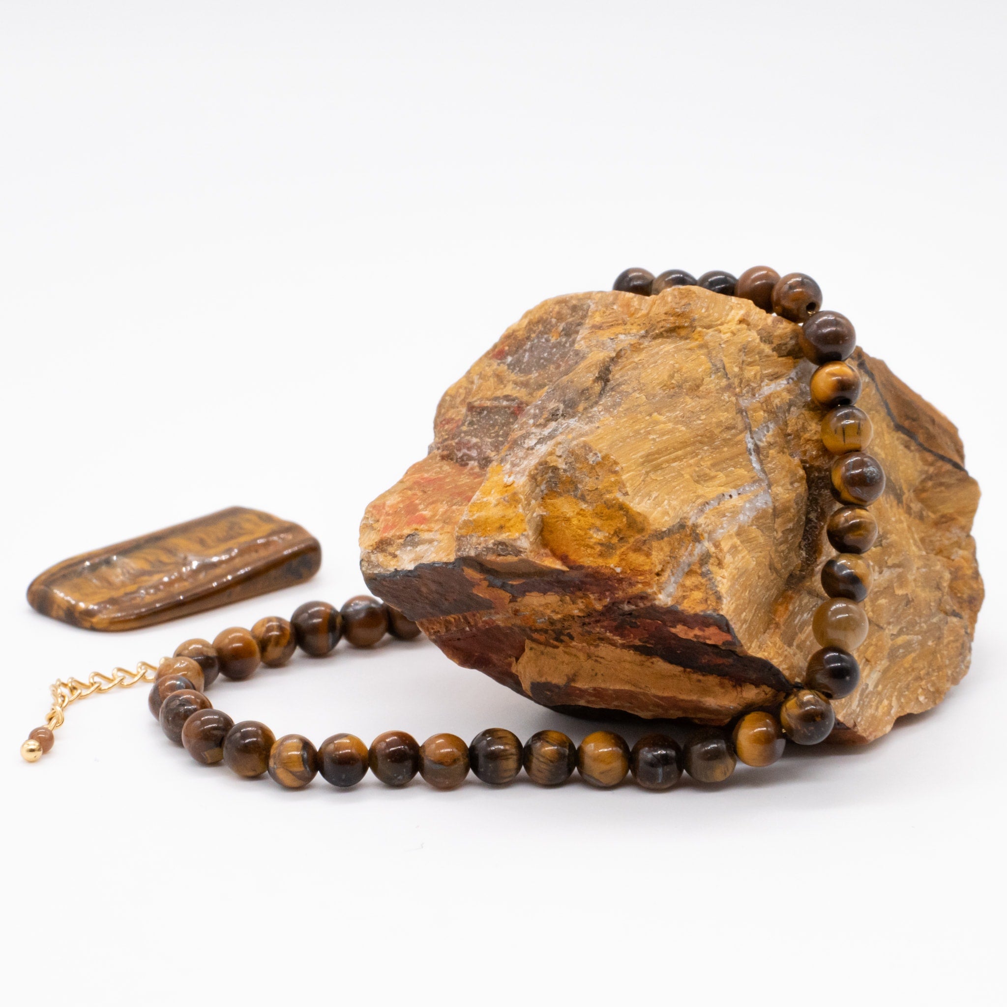 Bracelet Serena en pierres Oeil de Tigre - SLOYA