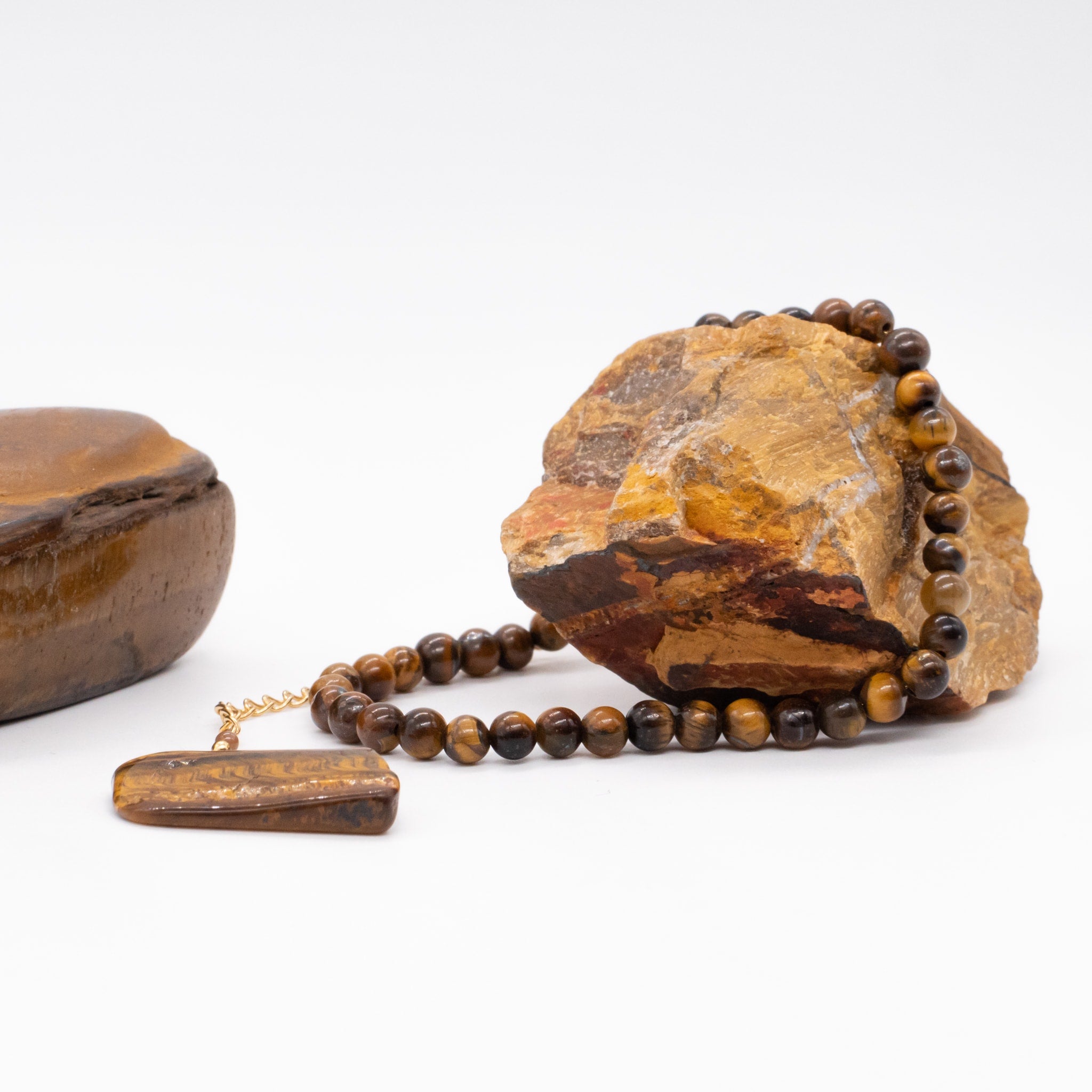 Bracelet Serena en pierres Oeil de Tigre - SLOYA